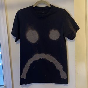 Tie-Dyed Bleached ☹️ Tee S